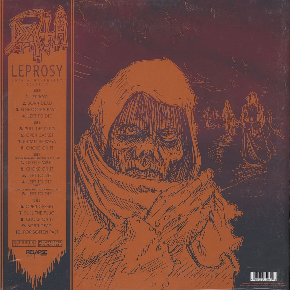 Death - Leprosy Milky Clear Vinyl Edition
