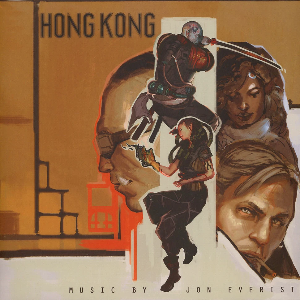 John Everist - OST Shadowrun: Hong Kong Black Vinyl Edition