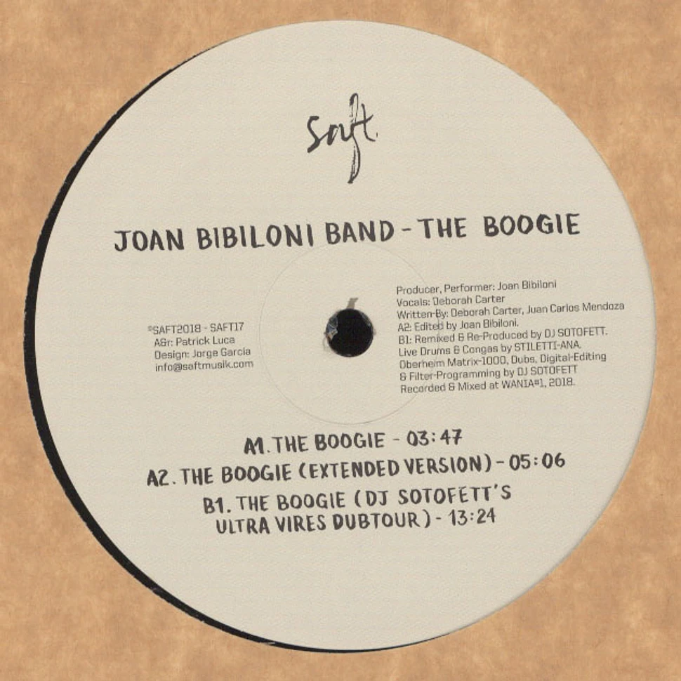 Joan Bibiloni Band - The Boogie DJ Sotofett Remix