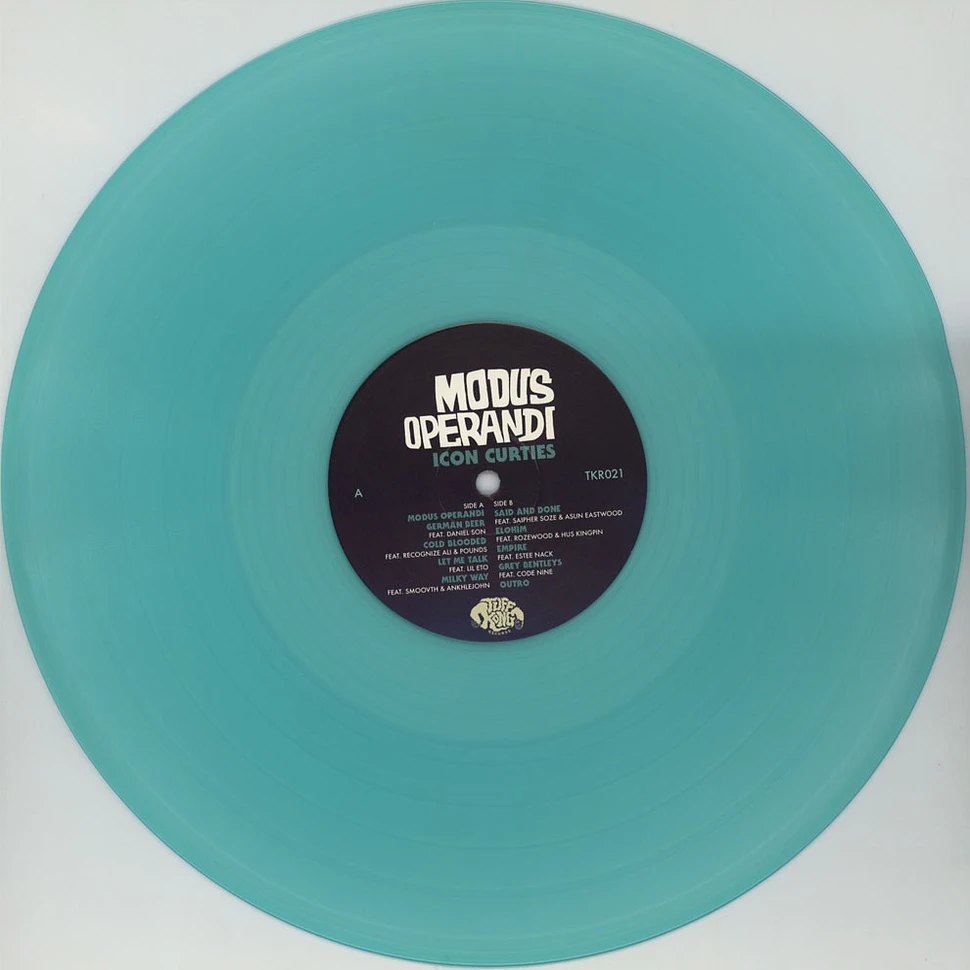 Icon Curties - Modus Operandi Electric Blue Vinyl Edition