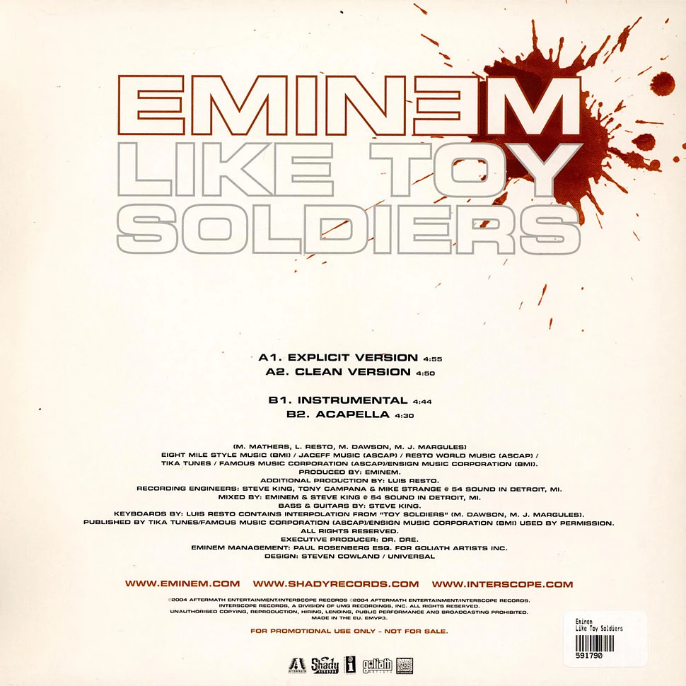 Eminem - Like Toy Soldiers