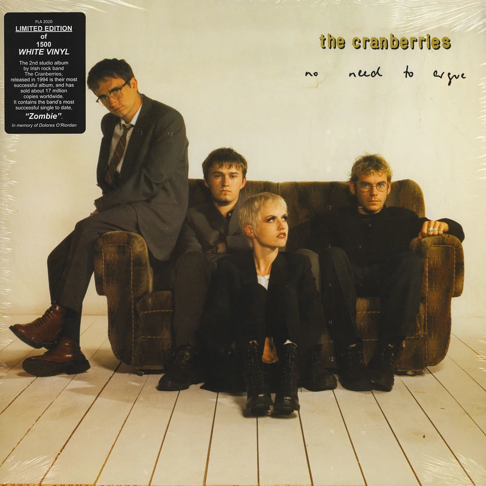 The Cranberries - No Need To Argue White Vinyl Version