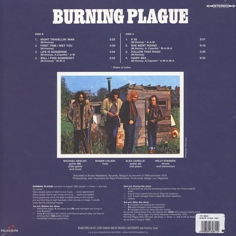 Burning Plague - Burning Plague Red Vinyl Edition