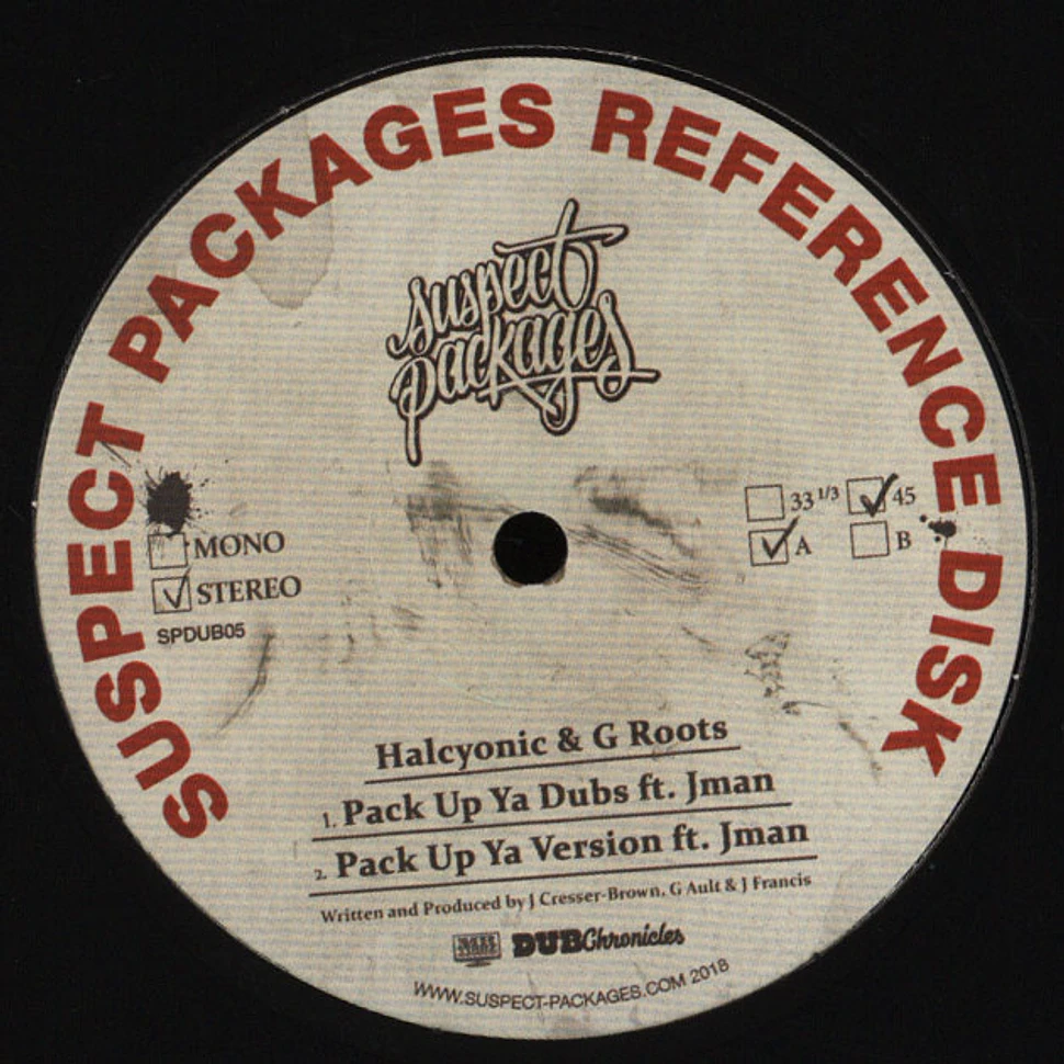 Halcyonic & G Roots - Pack Up Ya Dubs Feat. Jman