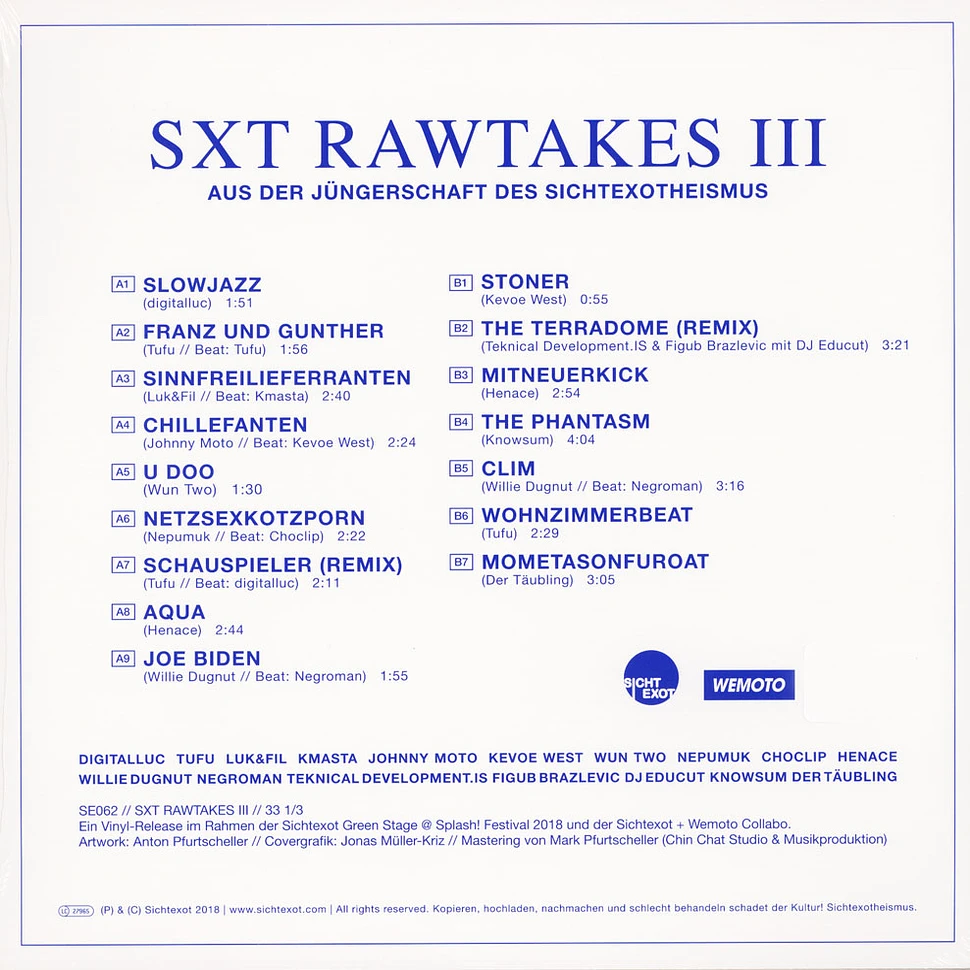 V.A. - SXT Rawtakes III