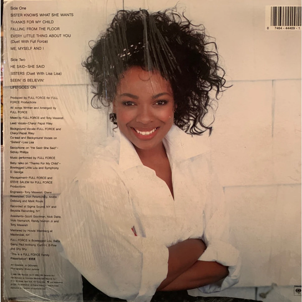 Cheryl Pepsii Riley - Me Myself And I