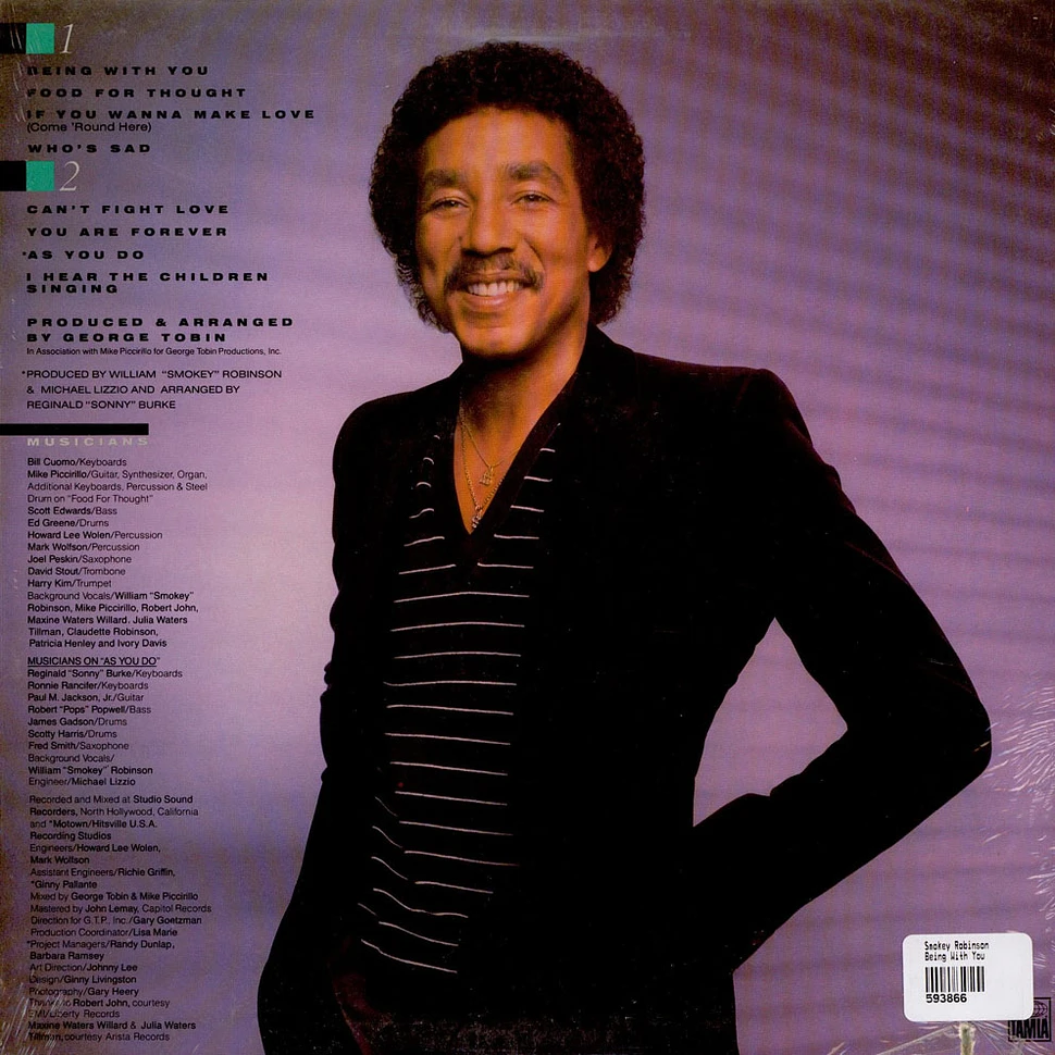 Smokey Robinson - Being With You