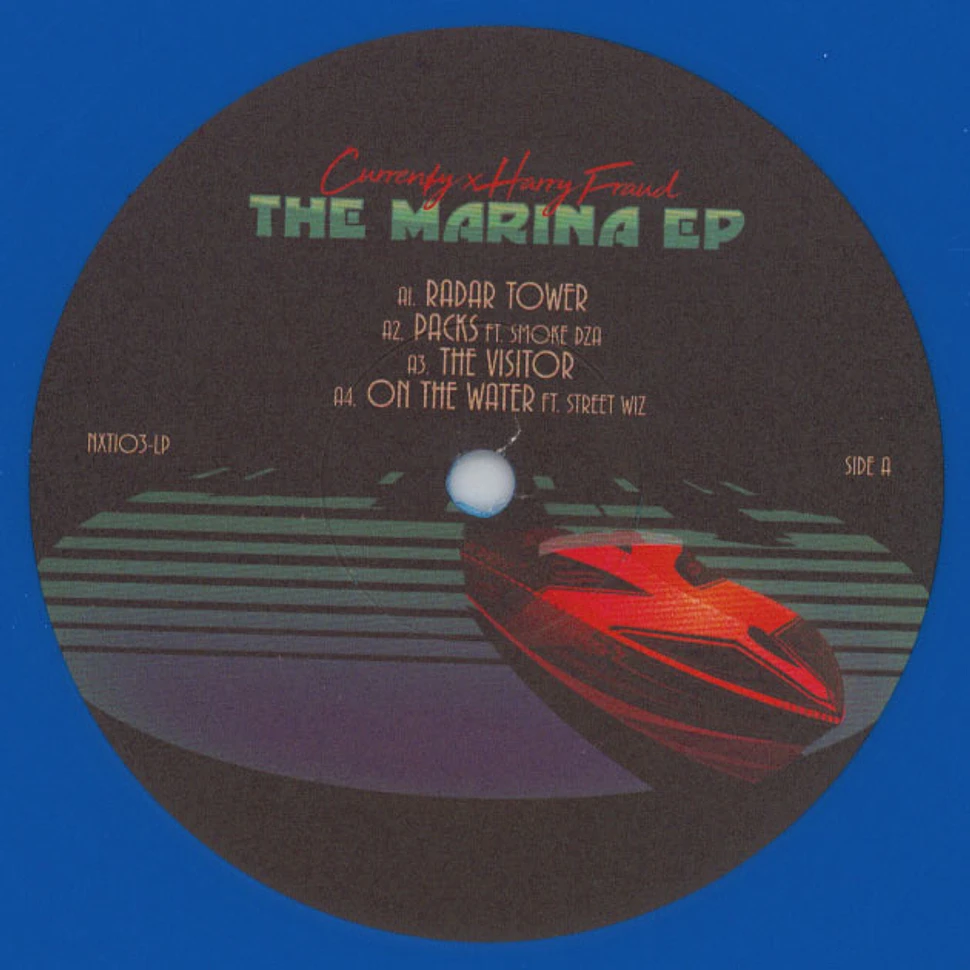 Curren$y & Harry Fraud - The Marina EP Blue Vinyl Edition