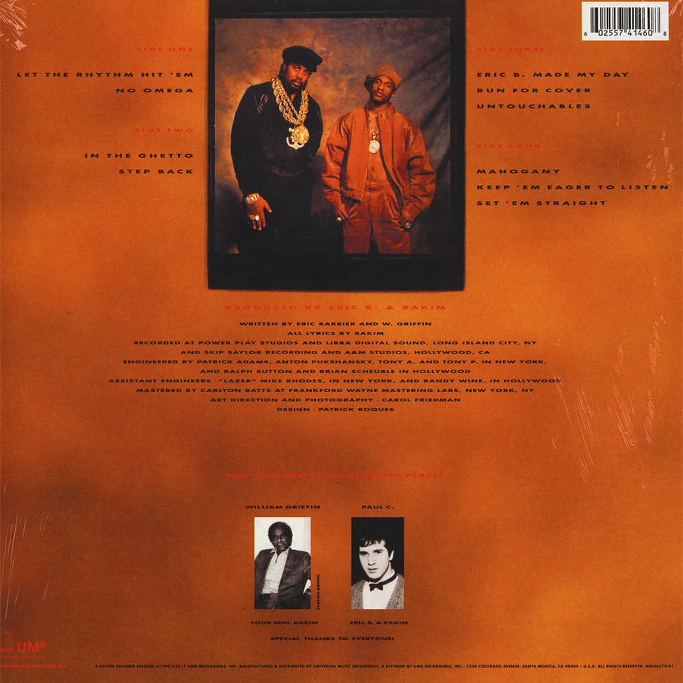 Eric B. & Rakim - Let The Rhythm Hit Em