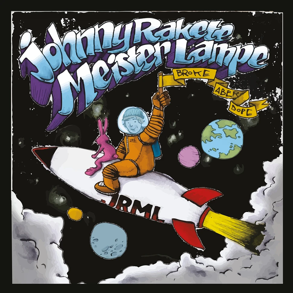 Johnny Rakete & Meister Lampe - Broke Aber Dope Orange Vinyl Edition