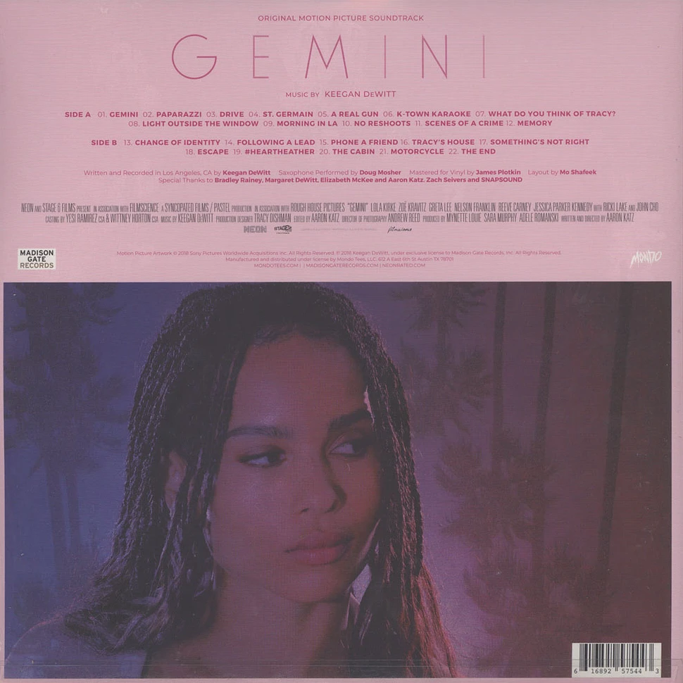 Keegan DeWitt - OST Gemini