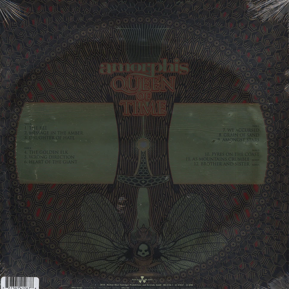 Amorphis - Queen Of Time Silver Vinyl Edition