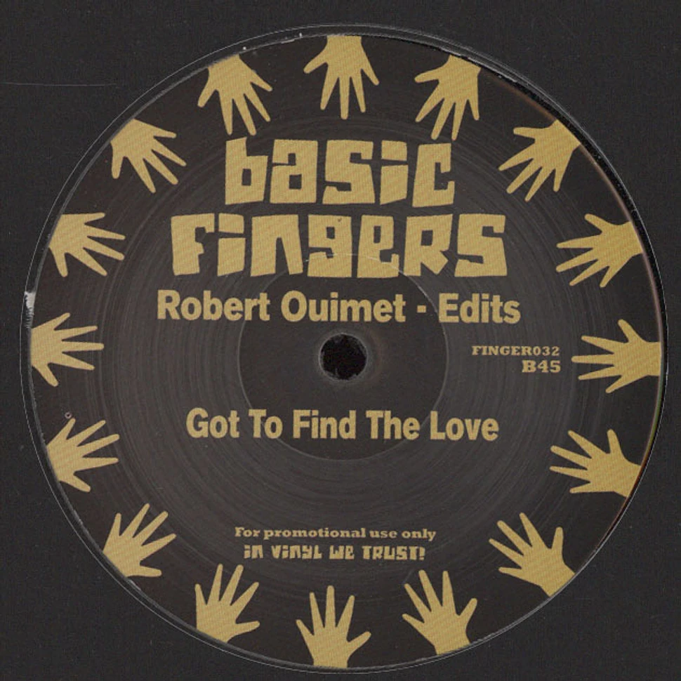 Robert Ouimet - Disco Edits
