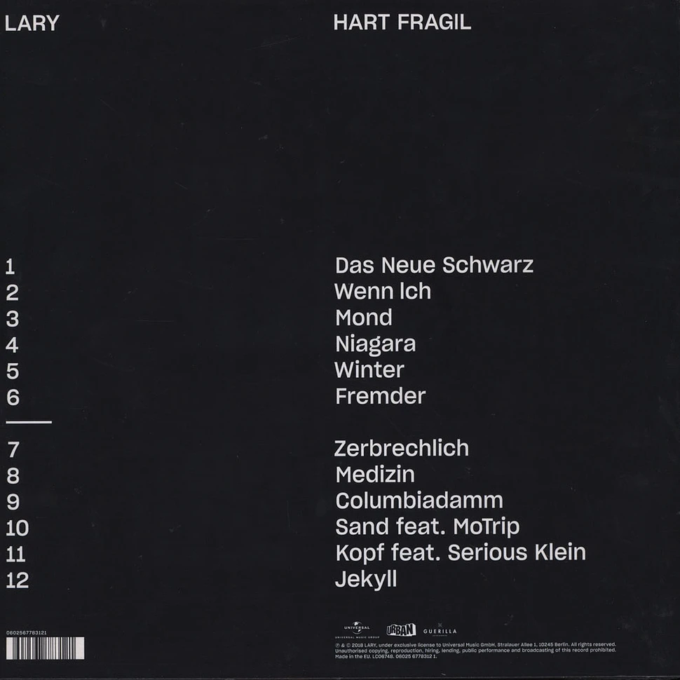 Lary - Hart Fragil