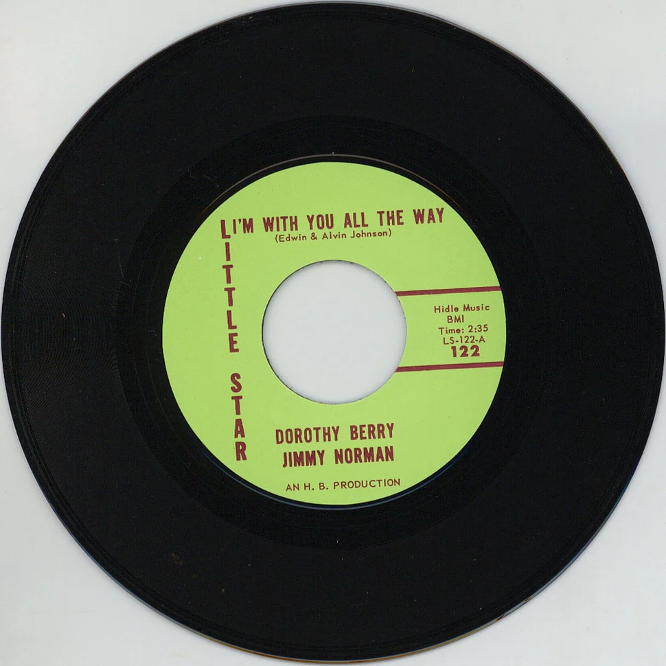 Dorothy Berry & Jimmy Norman - Your Love / I’M With You All The Way