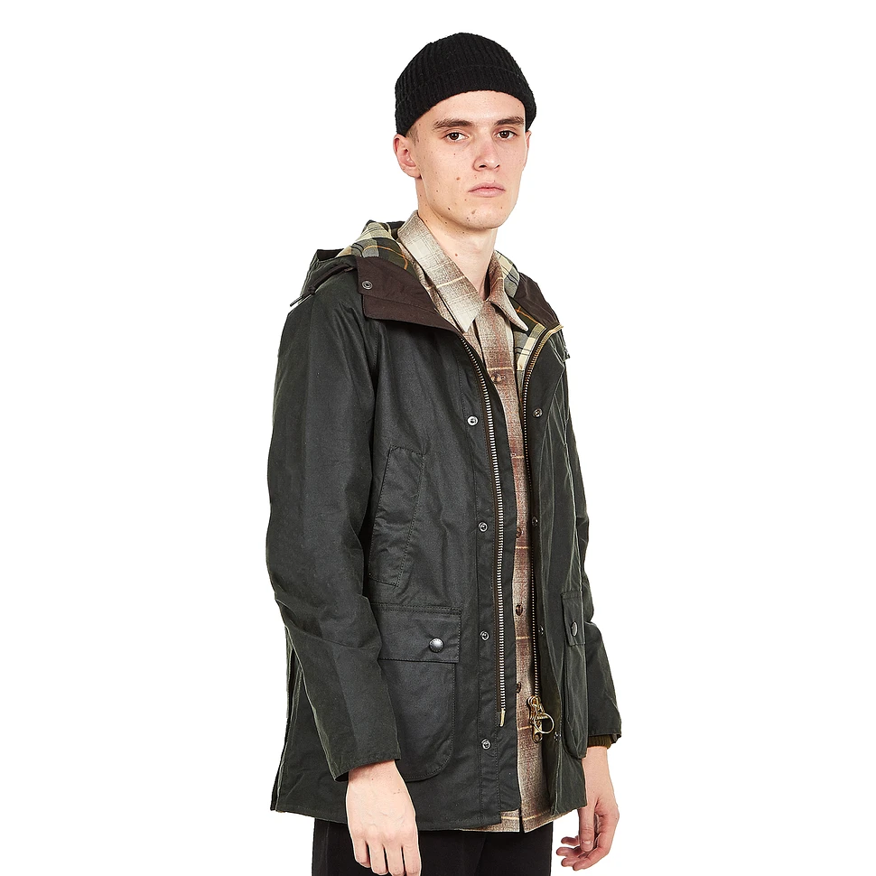 Barbour - Slim Bedale Hooded Wax