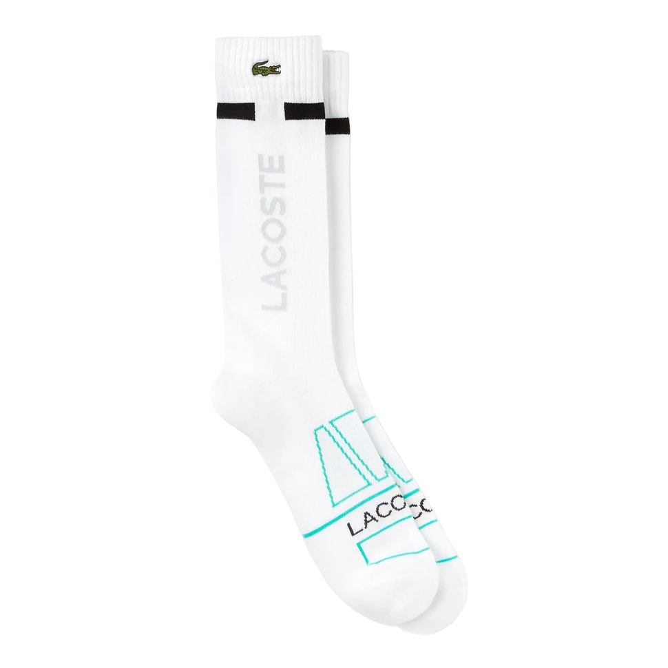 Lacoste - Direct Embroidered Socks