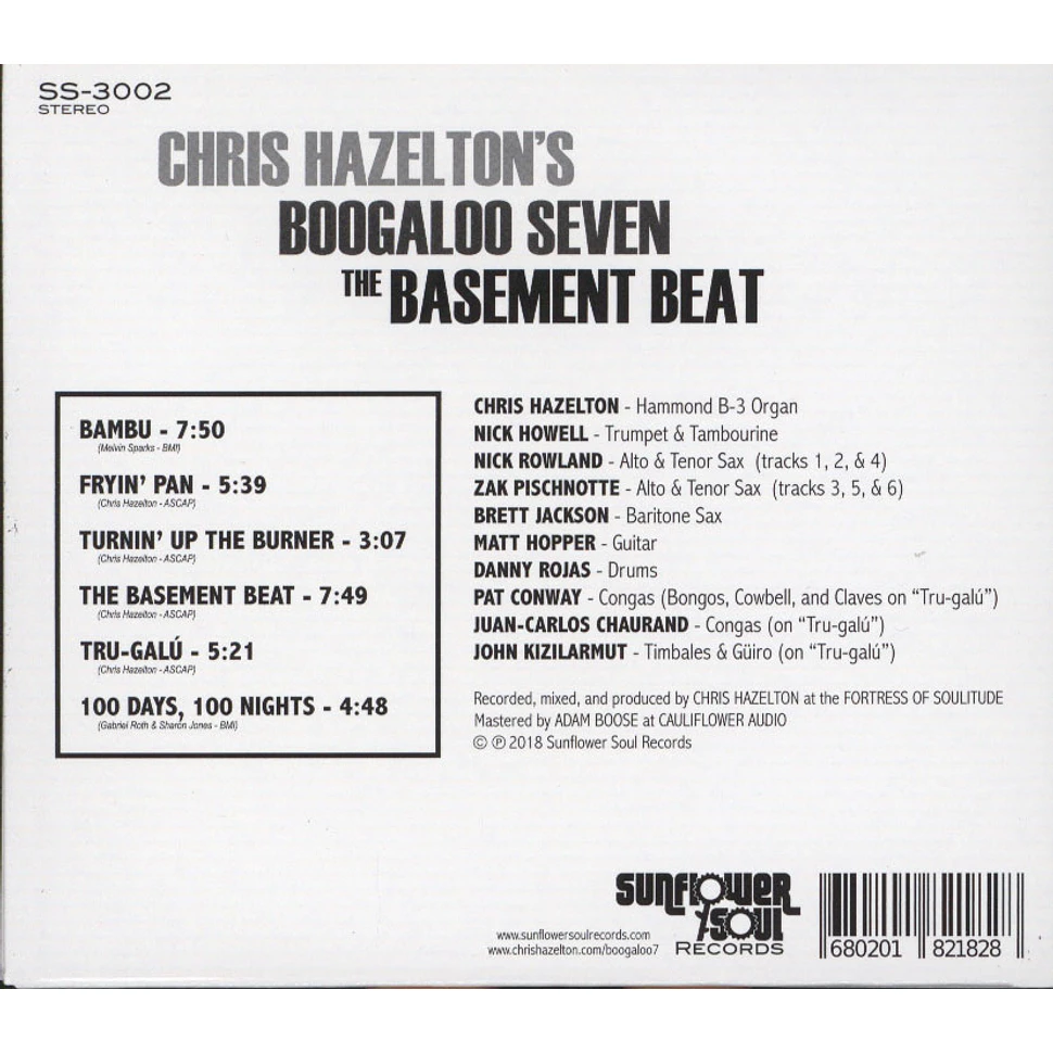 Chris Hazelton's Boogaloo 7 - The Basement Beat