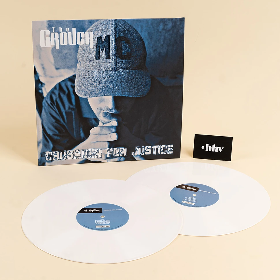 The Grouch - Crusader For Justice White Vinyl Edition