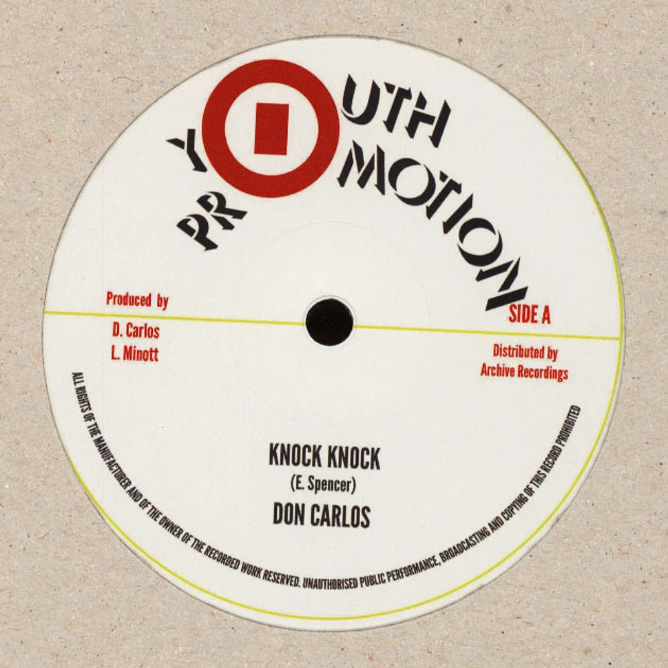 Don Carlos / Sugar Minott - Knock Knock / Row Fast