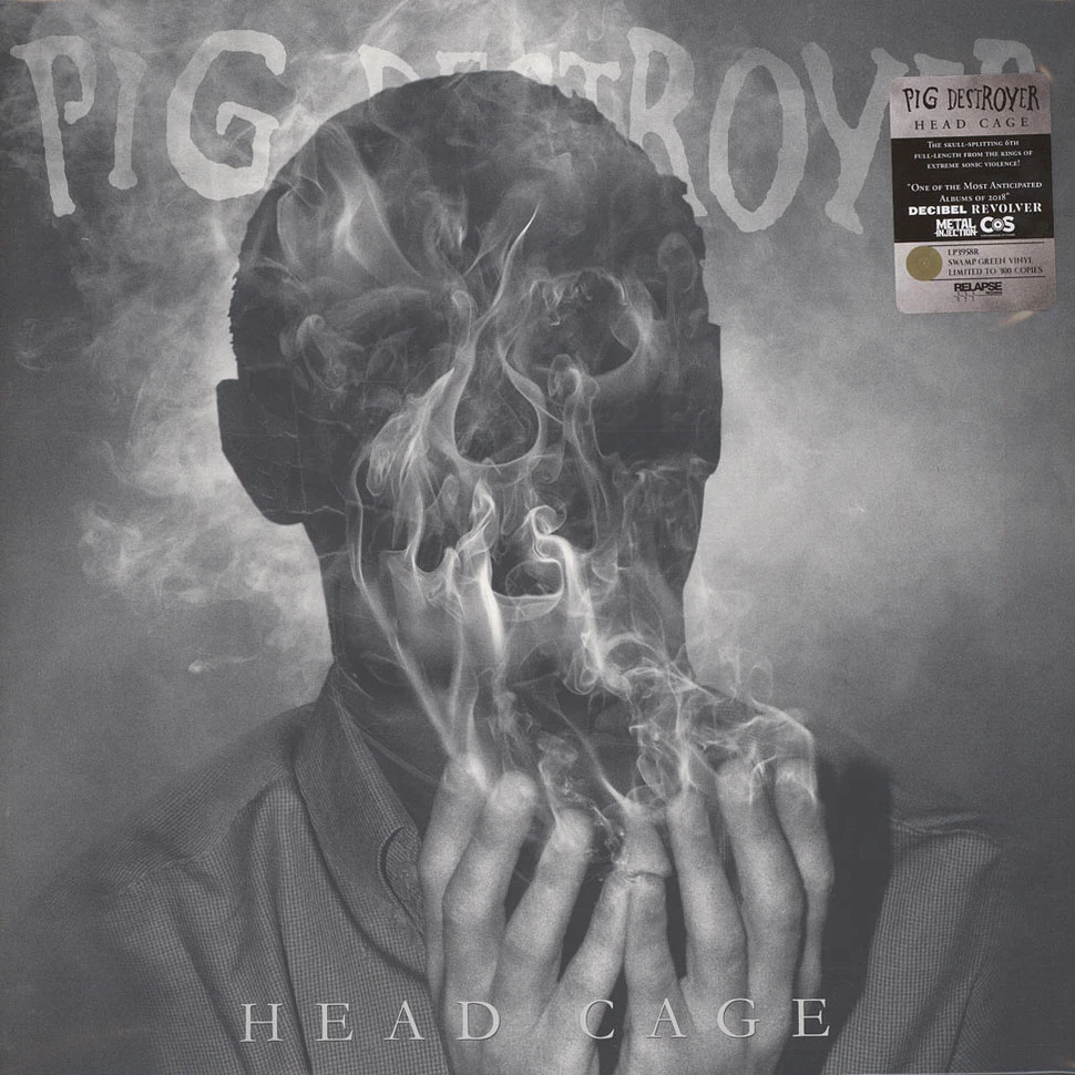 Pig Destroyer - Head Cage Swamp Green Vinyl Edition