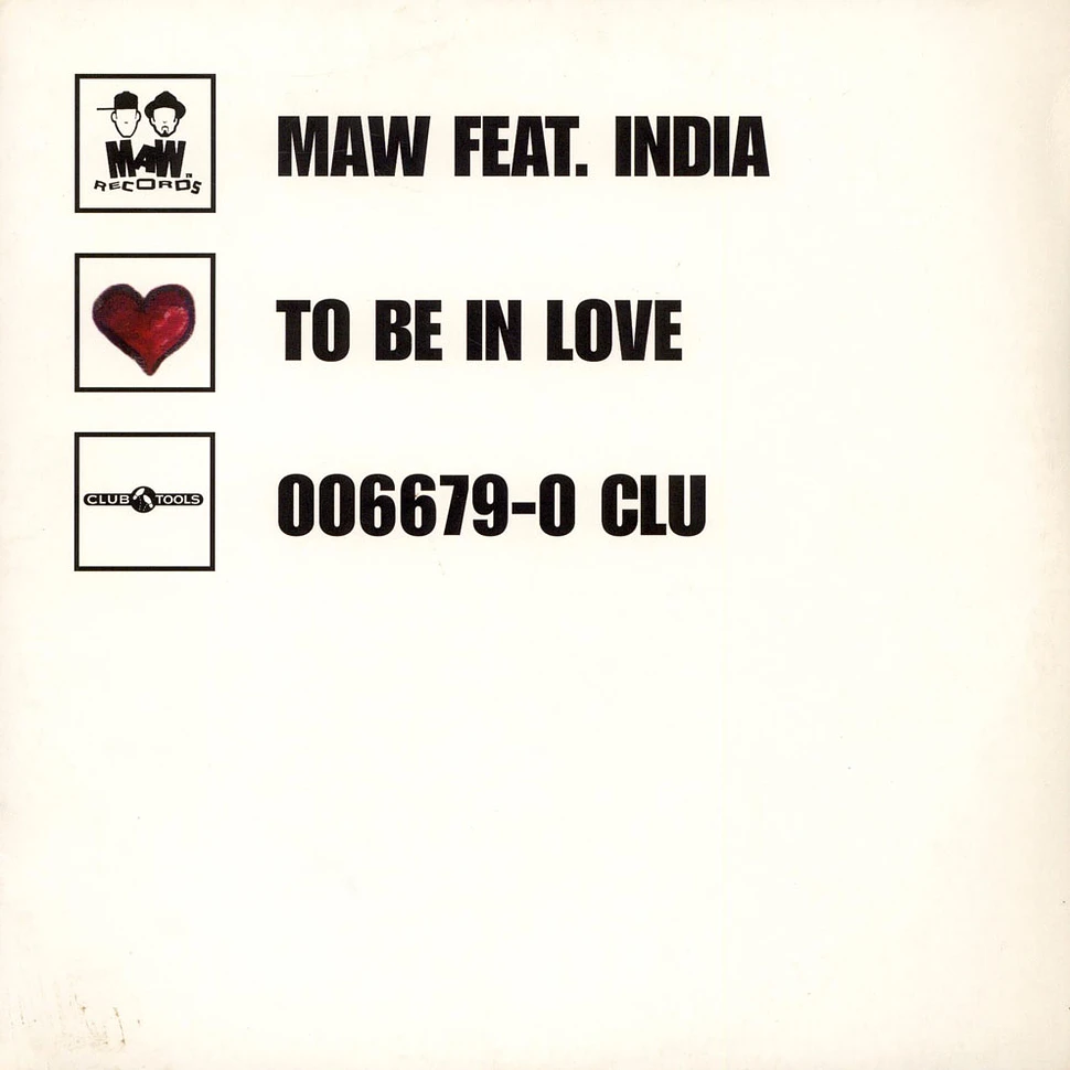 Masters At Work Feat. India - To Be In Love