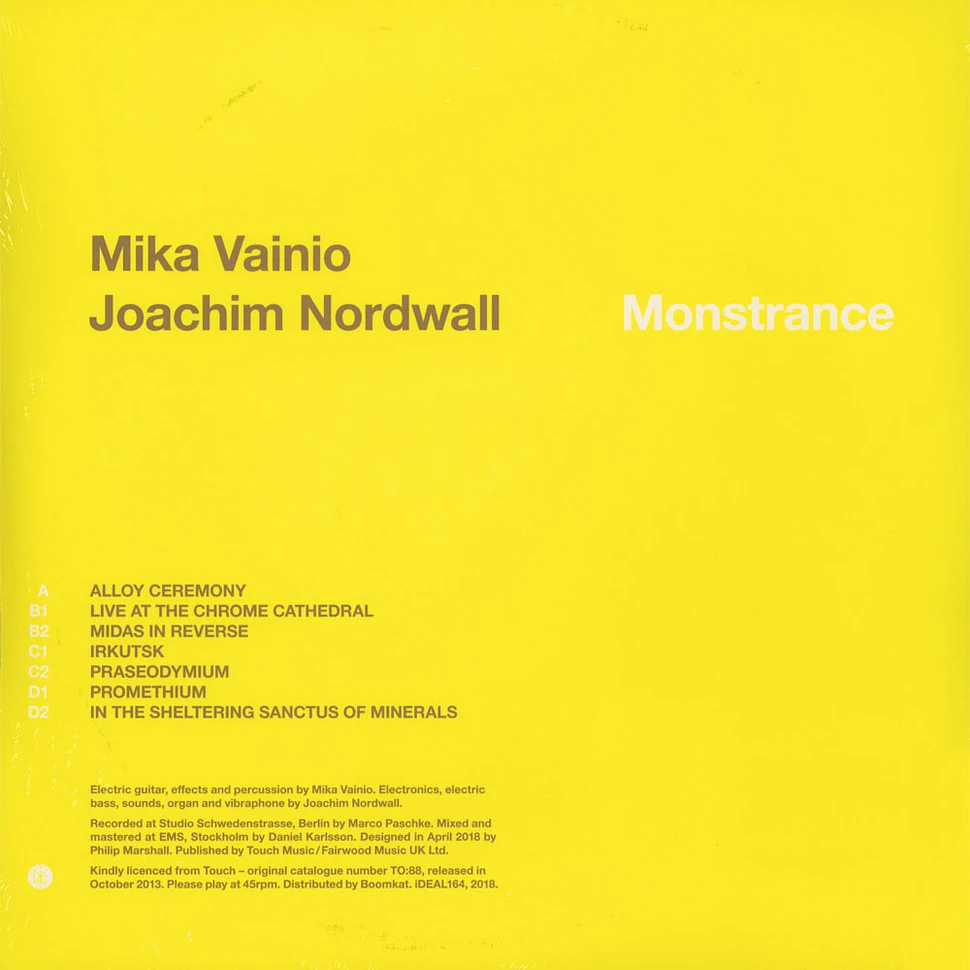 Mika Vainio & Joachim Nordwall - Monstrance