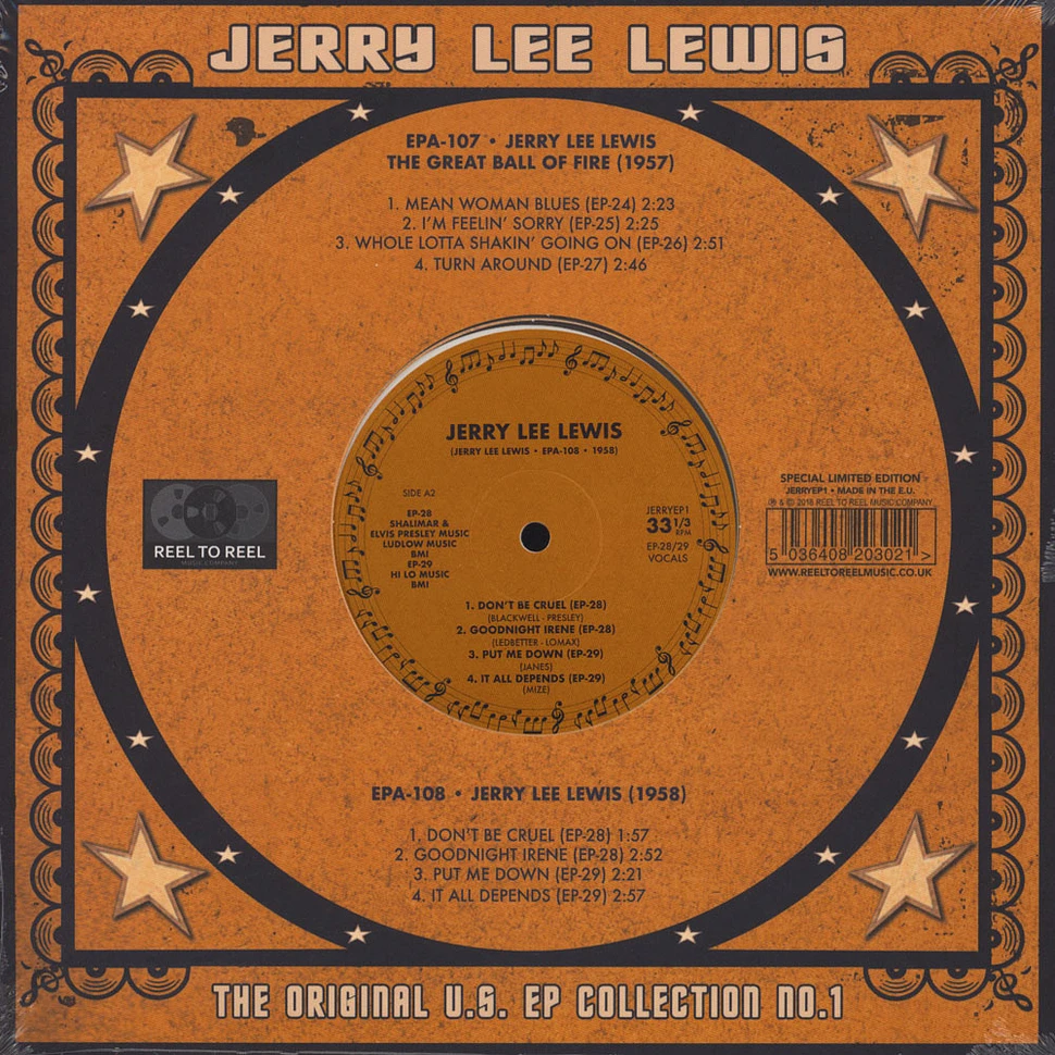 Jerry Lee Lewis - US EP Collection No 1