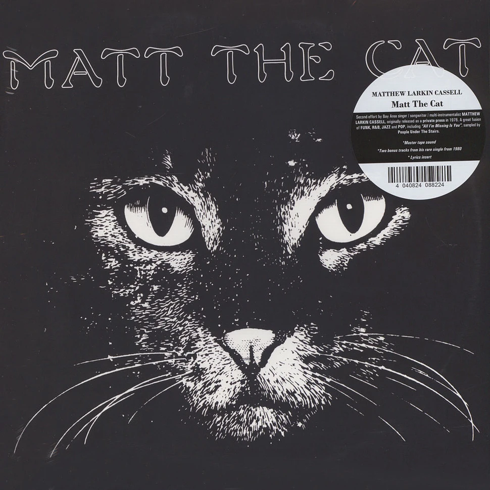 Matthew Larkin Cassell - Matt The Cat