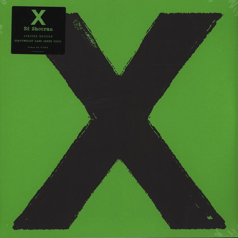 Ed Sheeran - X Dark Green Vinyl Edition