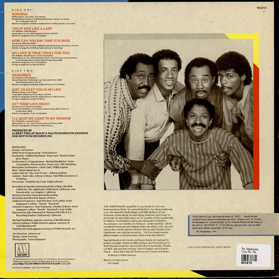 The Temptations - Truly For You