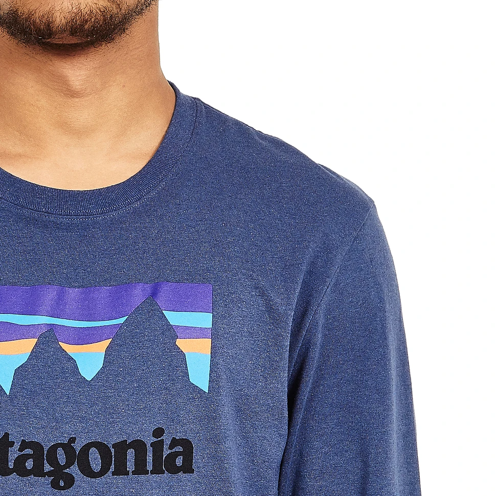 Patagonia - L/S Shop Sticker Responsibili-Tee