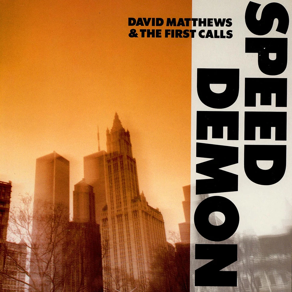 Dave Matthews & The First Calls - Speed Demon