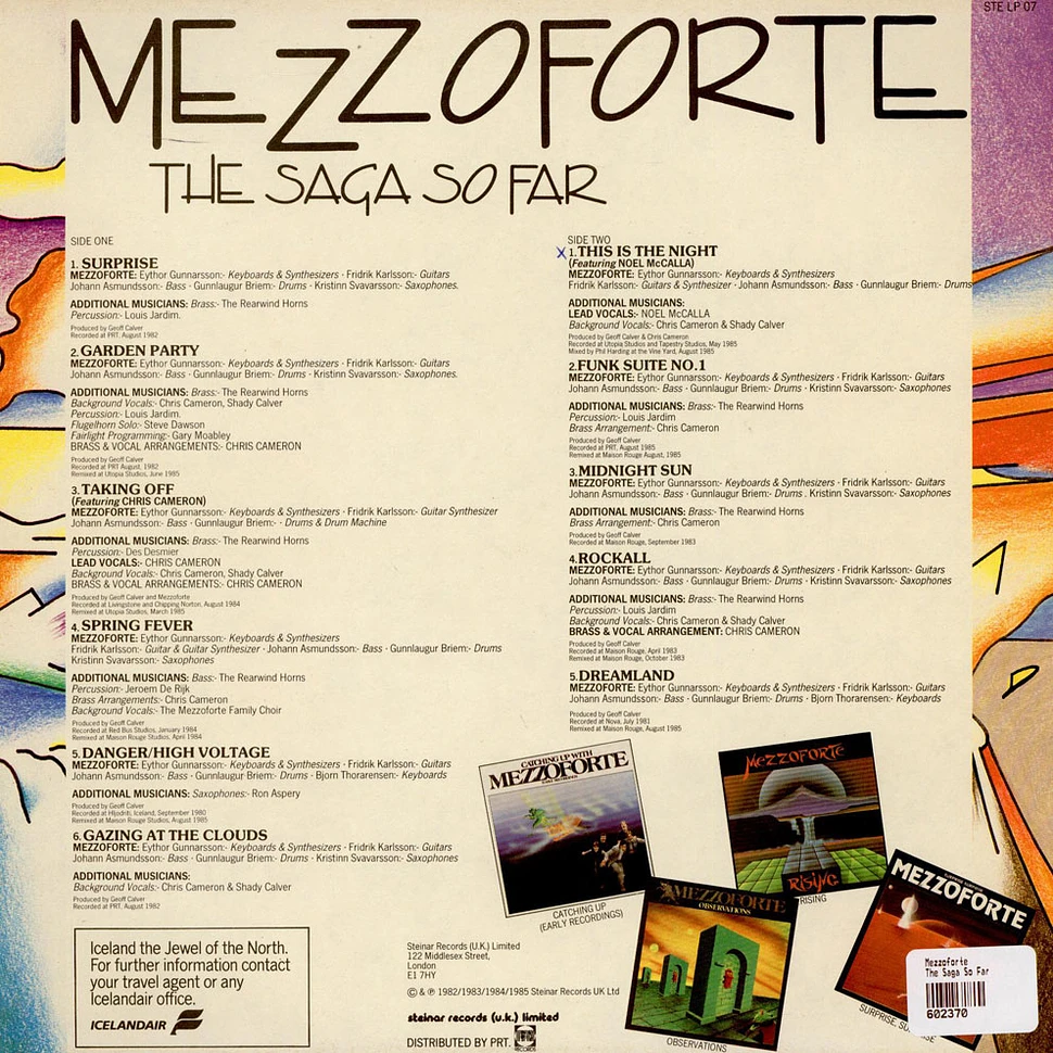 Mezzoforte - The Saga So Far