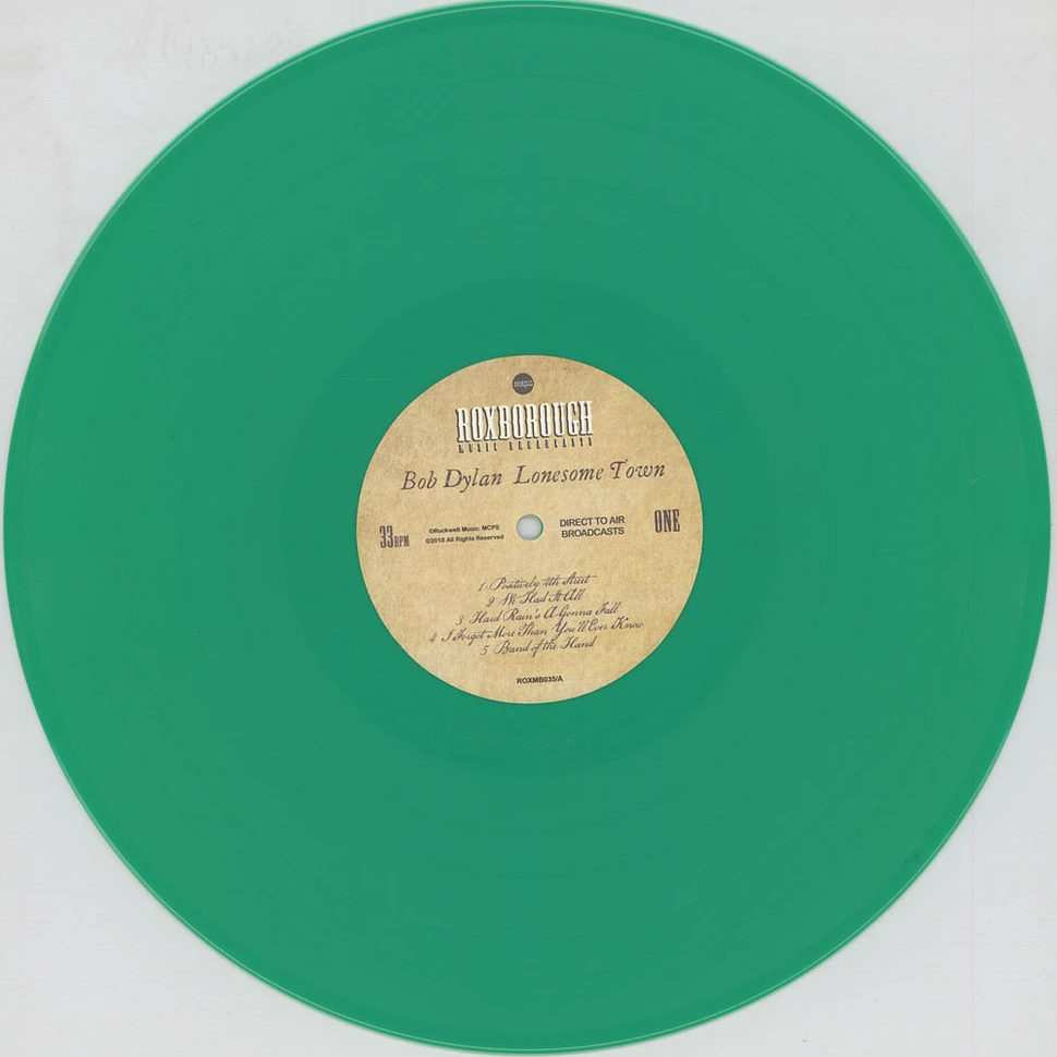 Bob Dylan - Lonesome Town Green Vinyl Edition