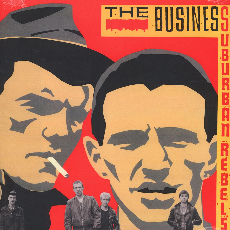 The Business - Suburban Rebels Black Vinyl Edition
