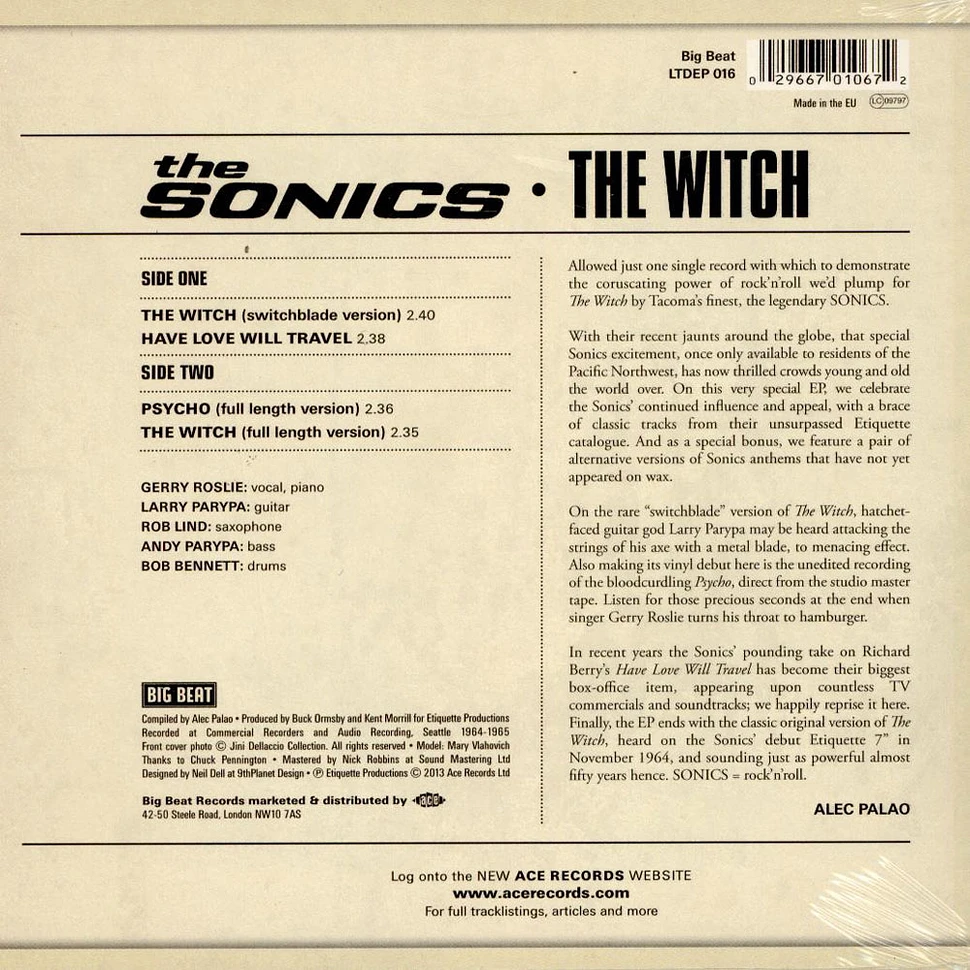 The Sonics - The Witch
