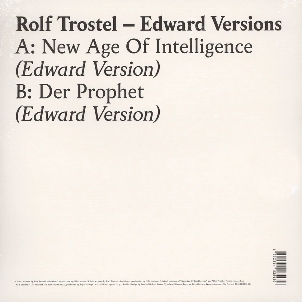 Rolf Trostel - Edward Versions
