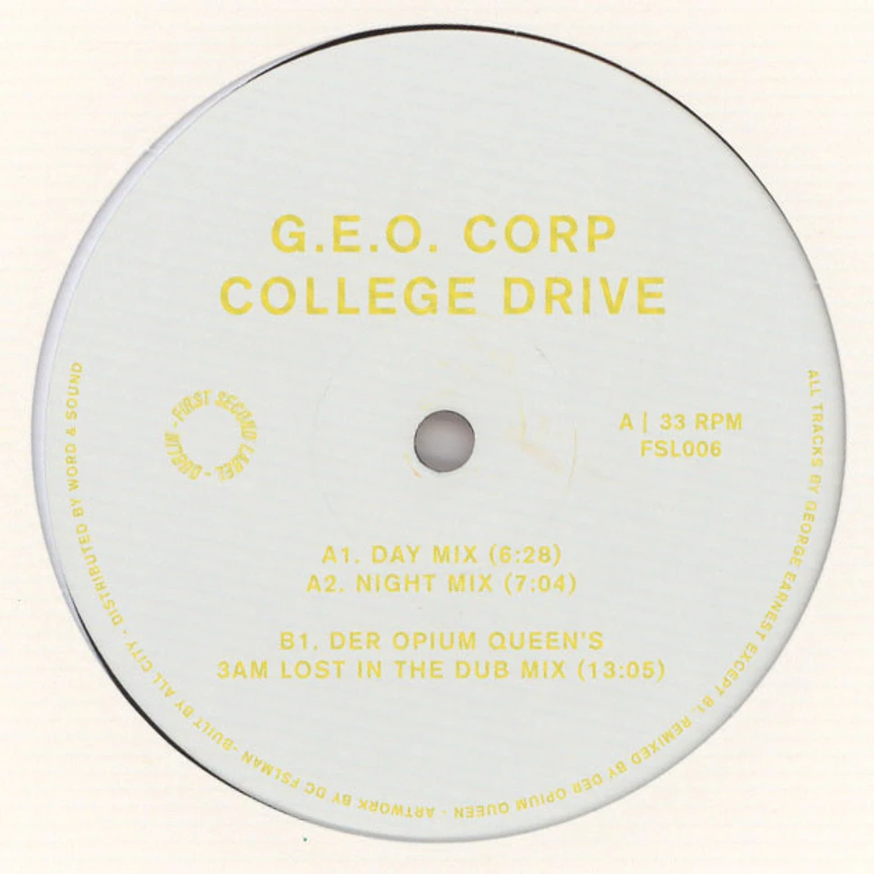 G.E.O. Corp - College Drive Der Opium Queen Mix