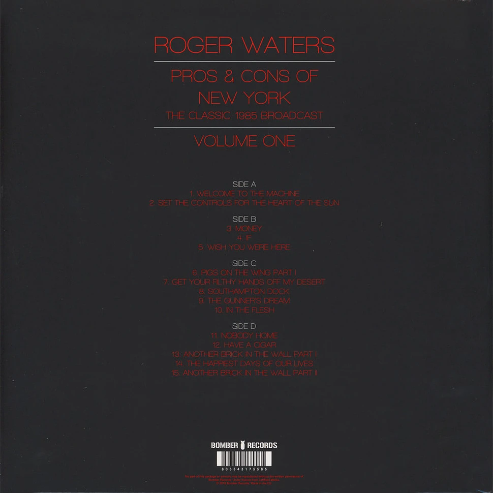 Roger Waters - Pros & Cons Of New York 1