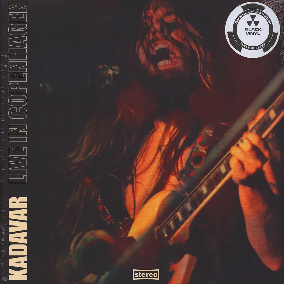 Kadavar - Live In Copenhagen Black Vinyl Edition