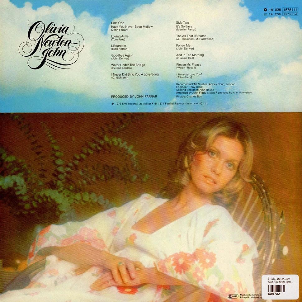 Olivia Newton-John - Have You Never Been Mellow