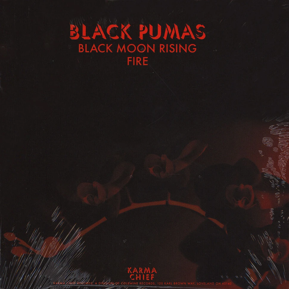 Black Pumas - Black Moon Rising / Fire Colored Vinyl Version