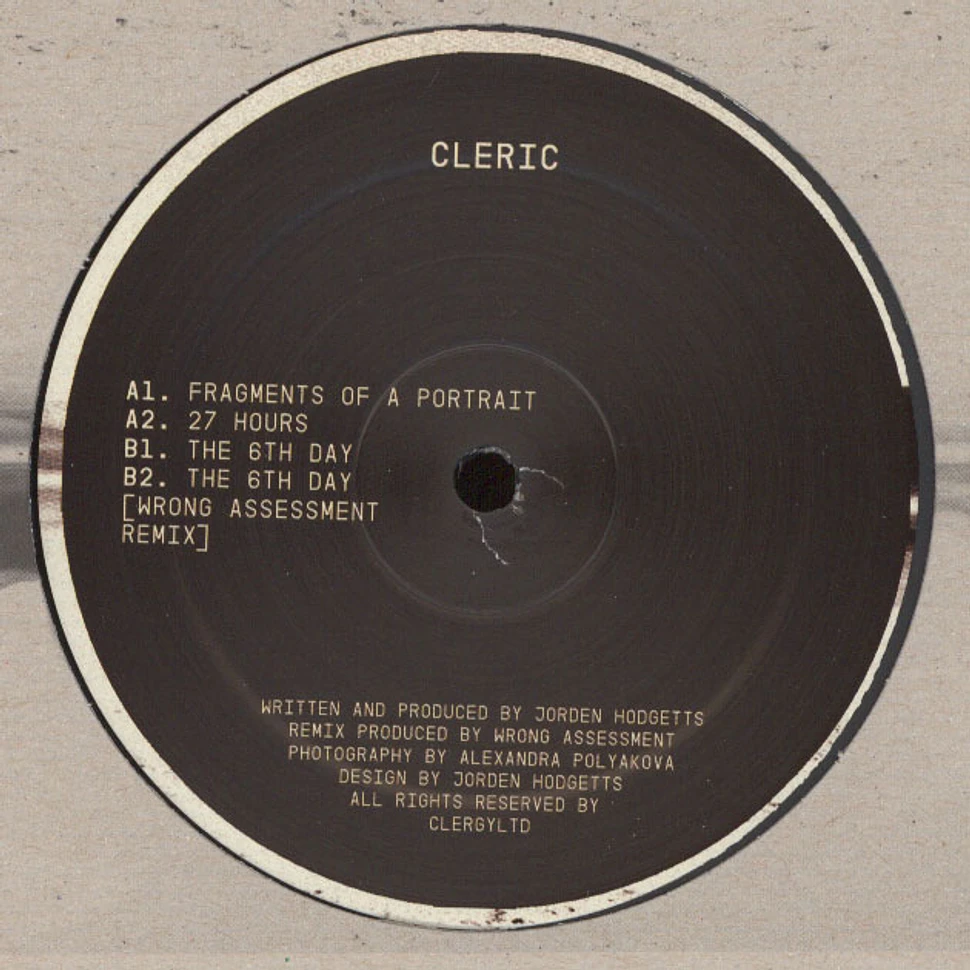 Cleric - Fragments Of A Portrait EP