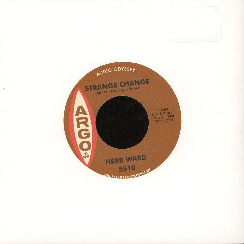 Herb Ward - Strange Change / Why Do You Want To Love Me