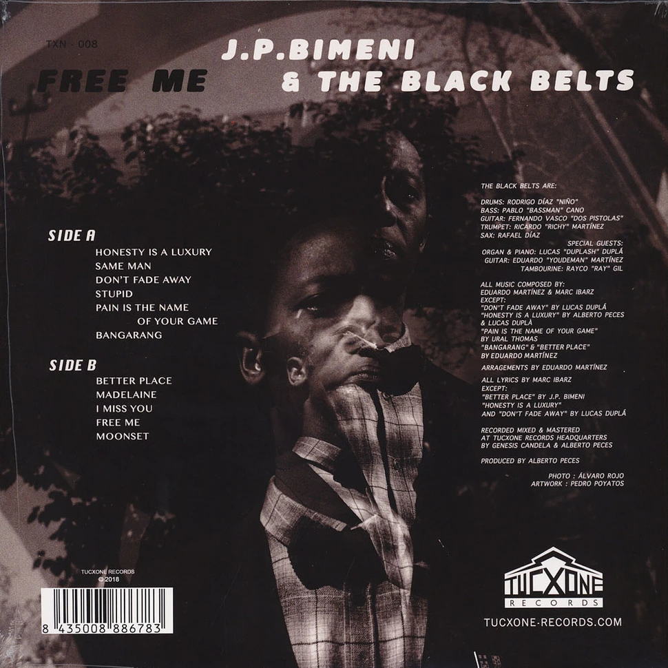 J.P. Bimeni & The Black Belts - Free Me