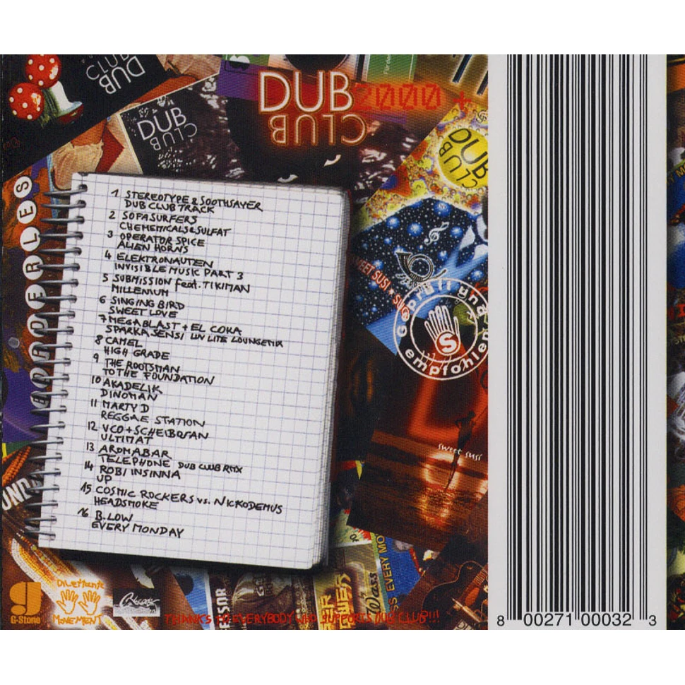 V.A. - Dub Club 2000 & 1 Love