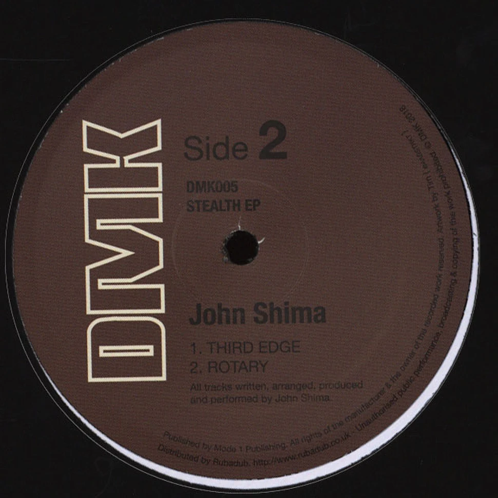 John Shima - Stealth EP