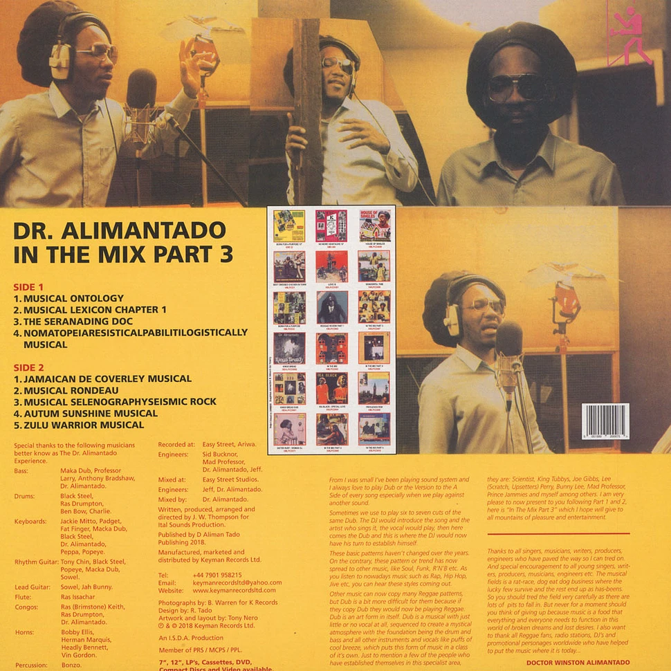 Dr. Alimantado aka Doctor Alimantado - In The Mix Part 3