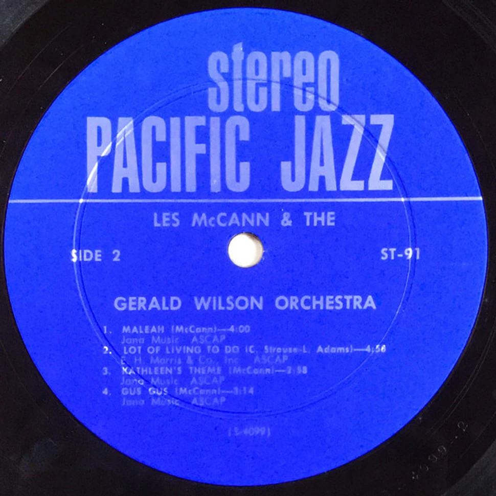 Les McCann & Gerald Wilson Orchestra - McCann / Wilson